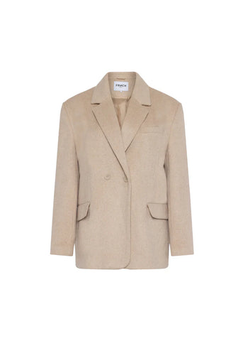 FRNCH Wool Blazer - Creme