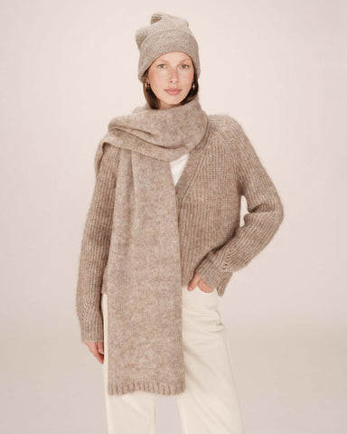 Grace & Mila Saluda Knitted Cardigan - Greige