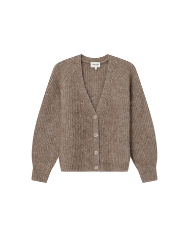 Grace & Mila Saluda Knitted Cardigan - Greige