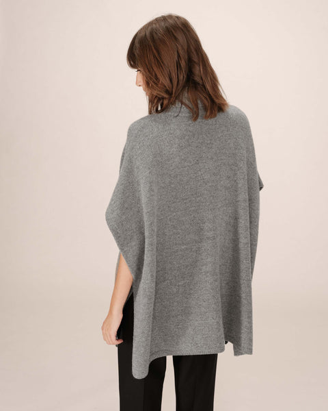 Grace & Mila Saison Knitted Polo - Anthracite