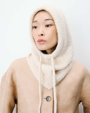 Grace & Mila Knit Balaclava - Sable