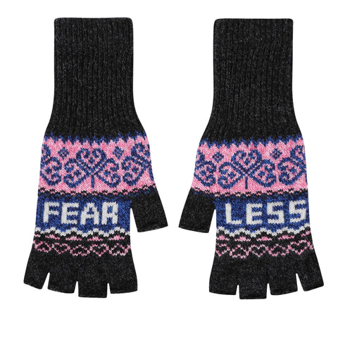 Black & Beech Fearless Fingerless Glove in Anthracite