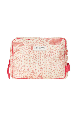 Lollys Laundry FernLL Toiletry Bag - Red