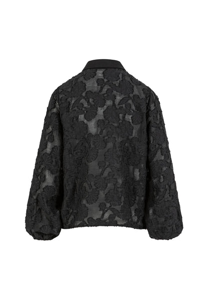 Coster Copenhagen Flower Structure Shirt - Black