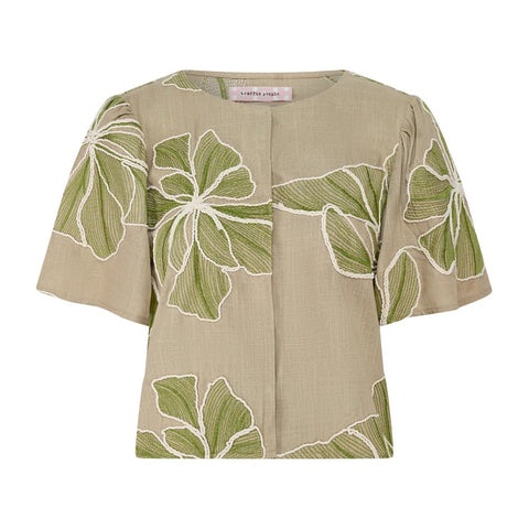 Traffic People Grace & Maude Daisy Top - green