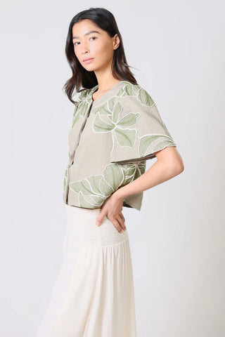 Traffic People Grace & Maude Daisy Top - green