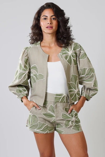 Traffic People Paddle Jacket - Grace & Maude (green)