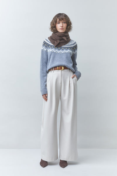 Suncoo Pisti Wool Sweater - Grey