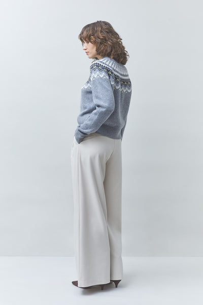 Suncoo Pisti Wool Sweater - Grey