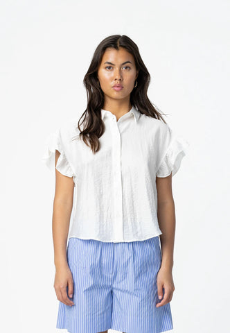 Coster Copenhagen Harper Striped Shorts - Blue