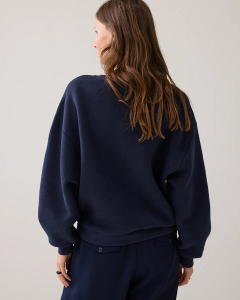 Summum Woman Soft Sweatshirt - Navy