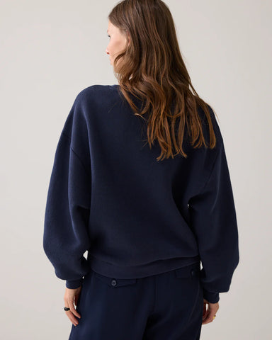 Summum Woman Soft Sweatshirt - Navy