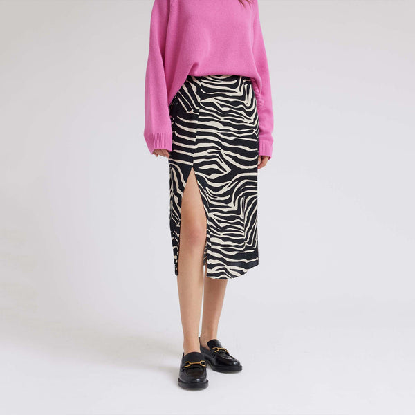 Idano Harriette Skirt -  Zebra
