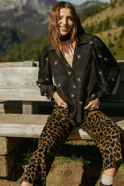 Traffic People Lulu Trousers - Leopard