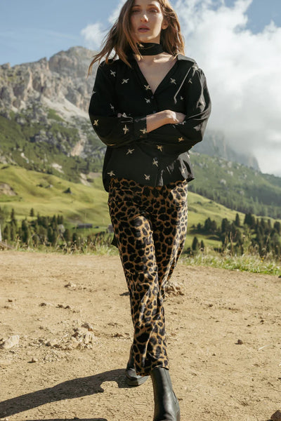 Traffic People Lulu Trousers - Leopard