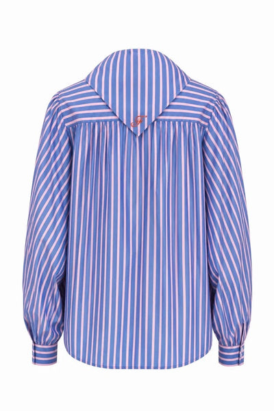 FRNCH Guri Pink Stripe Shirt - Rose