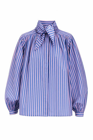 FRNCH Guri Pink Stripe Shirt - Rose