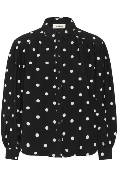 Soaked In Luxury SLIdola Ebba Shirt - Black