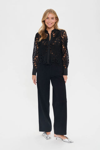 Saint Tropez JiliannaSZ Shirt - Black