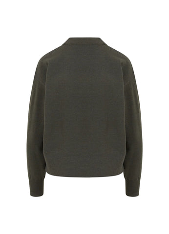 Coster Copenhagen Knit with Round Neck - Fall Leaves