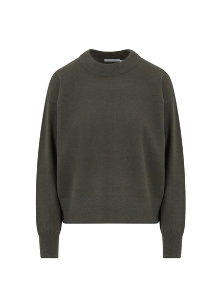 Coster Copenhagen Knit with Round Neck - Fall Leaves