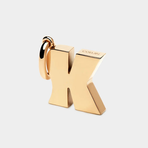 COLURi Letter  Charm - Gold Plated
