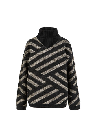 Coster Copenhagen Knit with Stripe Pattern