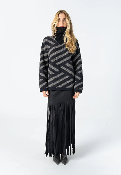 Coster Copenhagen Knit with Stripe Pattern