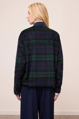 Ottod'Ame  Short Bomber Jacket - Navy