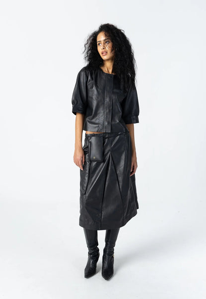 Coster Copenhagen Leather Jacket - Black