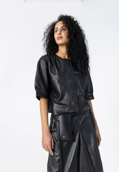 Coster Copenhagen Leather Jacket - Black