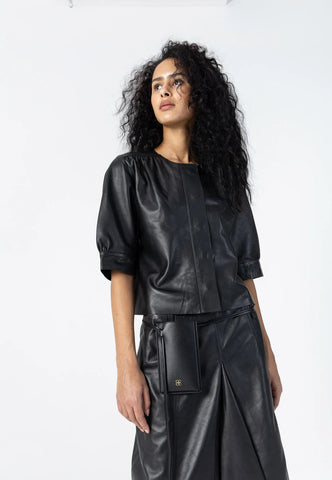 Coster Copenhagen Leather Jacket - Black