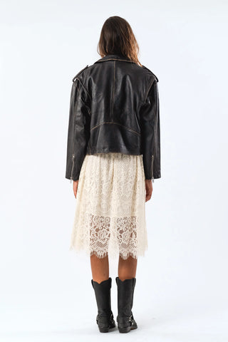 Lolly's Laundry Lill Leather Jacket - Black