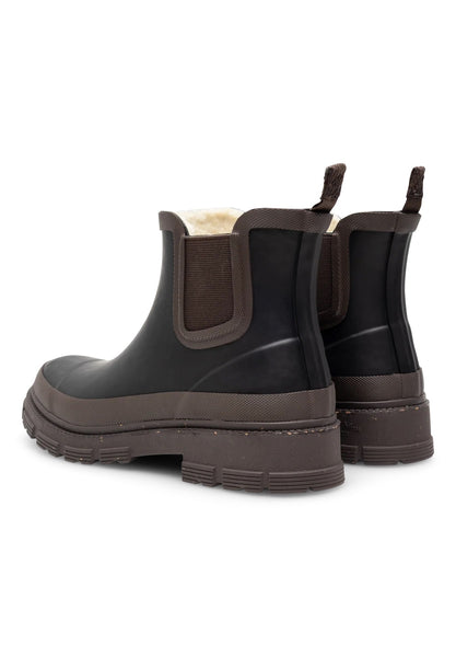 Woden Liv Warm Waterproof Boot - Black/Brown