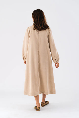 Lollys Laundry LucasLL Midi Dress SL - Sand