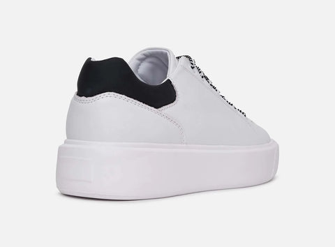 Philip Hog Leather Luna Sneaker - Black & White