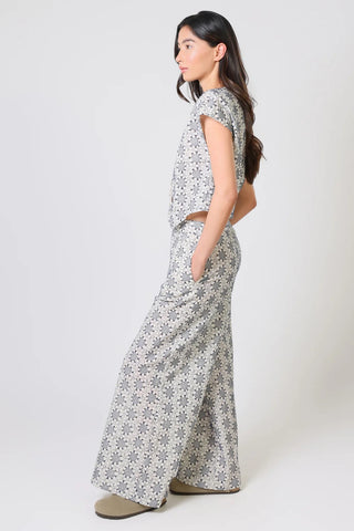 Traffic People Rene Trousers - Miss Daisy (Navy)