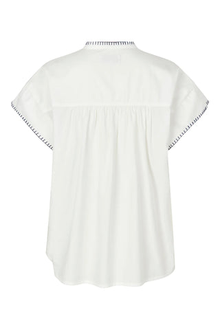 Lollys Laundry MollyLL Embroidered Blouse - White