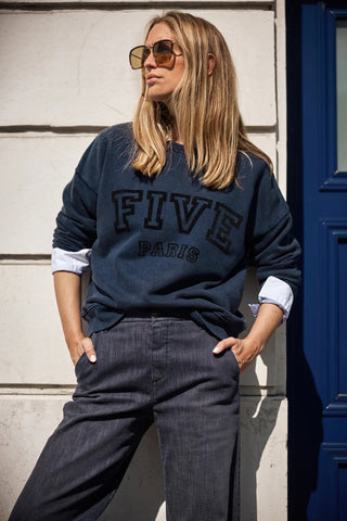 FIVE Paris Sweatshirt - Navy