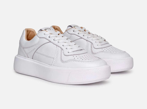 Philip Hog Leather Nina Sneaker - White