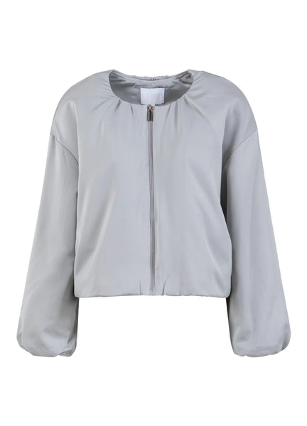 Coster Copenhagen Padded Cropped Jacket - Volcanic Grey