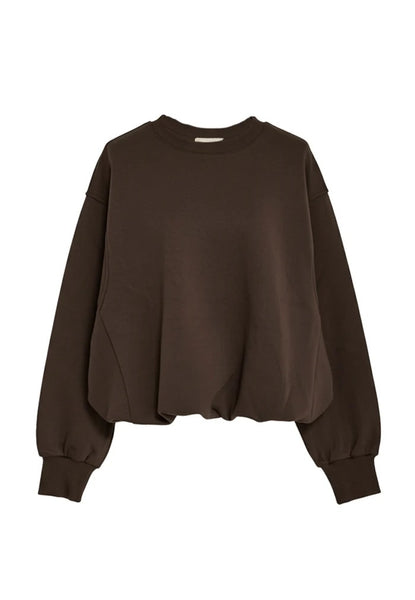 Peppercorn PCSinna GRS Sweat Top - Java Brown