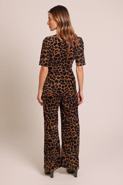 Traffic People Clan Jumpsuit - Leopard