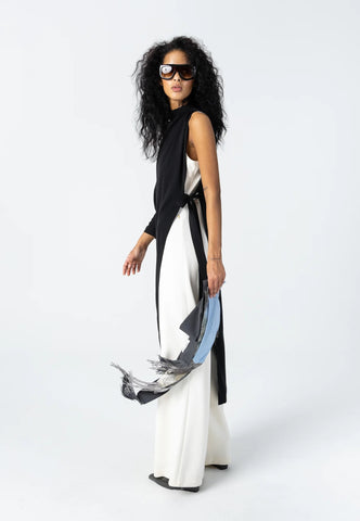 Coster Copenhagen Pant Suit - Black/Creme