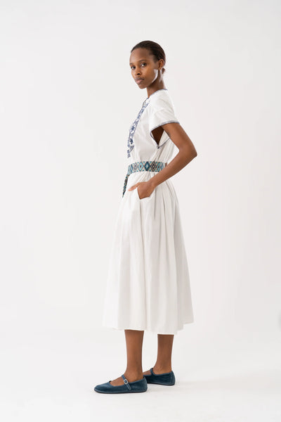 Lollys Laundry PinjaLL Maxi Dress - White