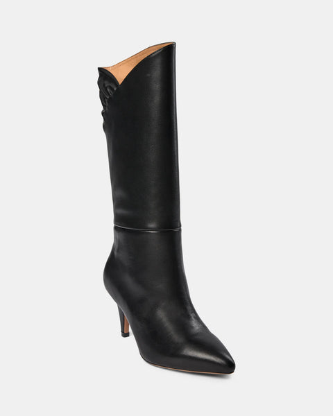 Sofie Schnoor Bevelled Cut Tall Boots - Black
