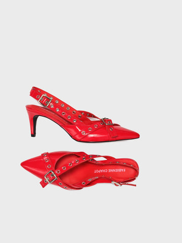 Fabienne Chapot Mary Heels - Disco Red