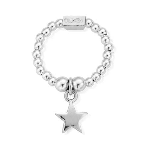 ChloBo Mini Star Ring - Silver