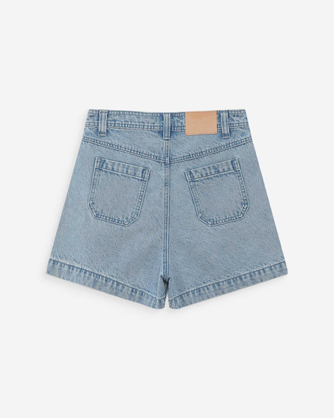 Grace & Mila Verne Denim Shorts - Sky Blue