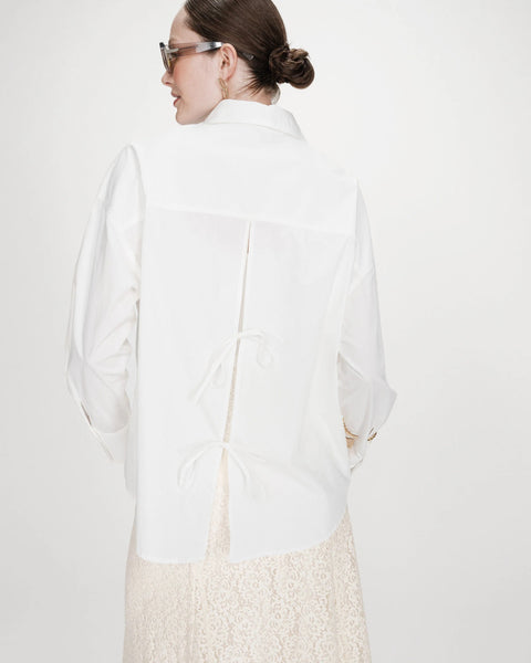Grace & Mila Valerie Oversized Shirt - Ivoire
